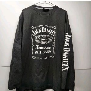Vintage Jack Daniels Long Sleeve T Shirt Size XL